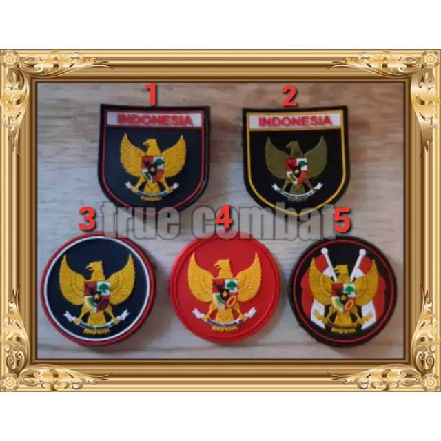 Patch rubber garuda