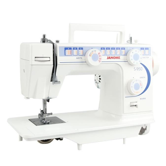 Promo  JANOME S-950 Mesin Jahit Semi Portable Body Besi - SISTEM DINAMO LUAR