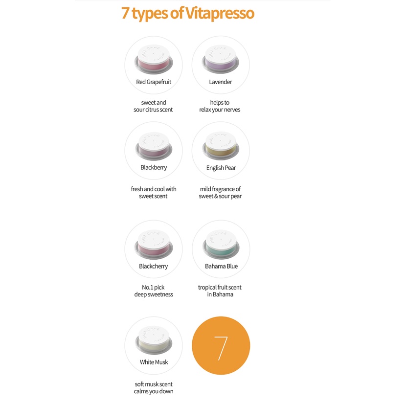 Daily Cha-E 3pcs Vitapresso (Vitamin Filter Capsule)