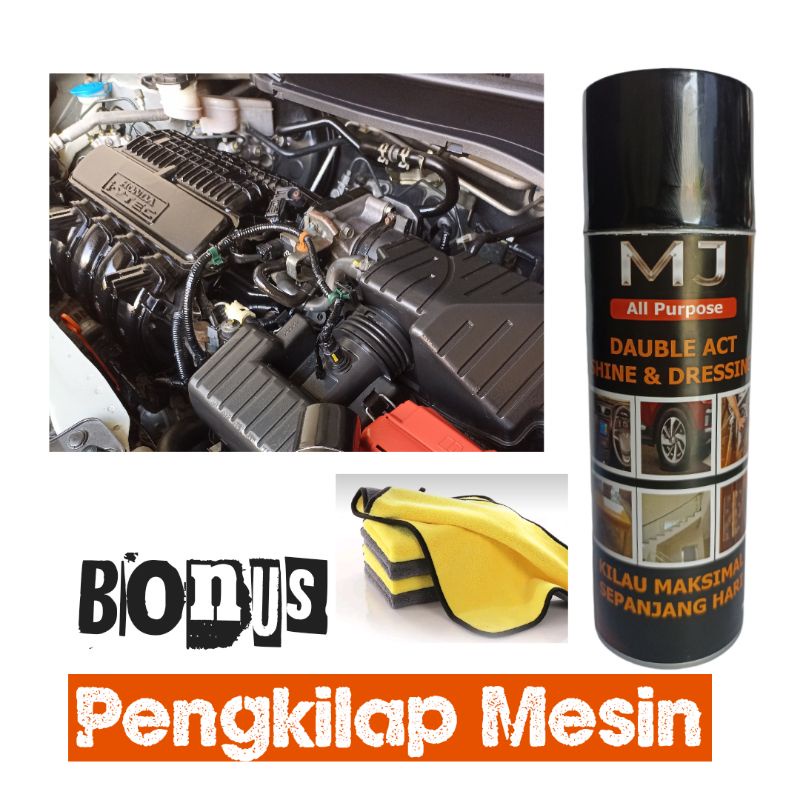 Pembersih mesin mobil tanpa air MJ anti karat/pengkilap interior /pembersih mobil