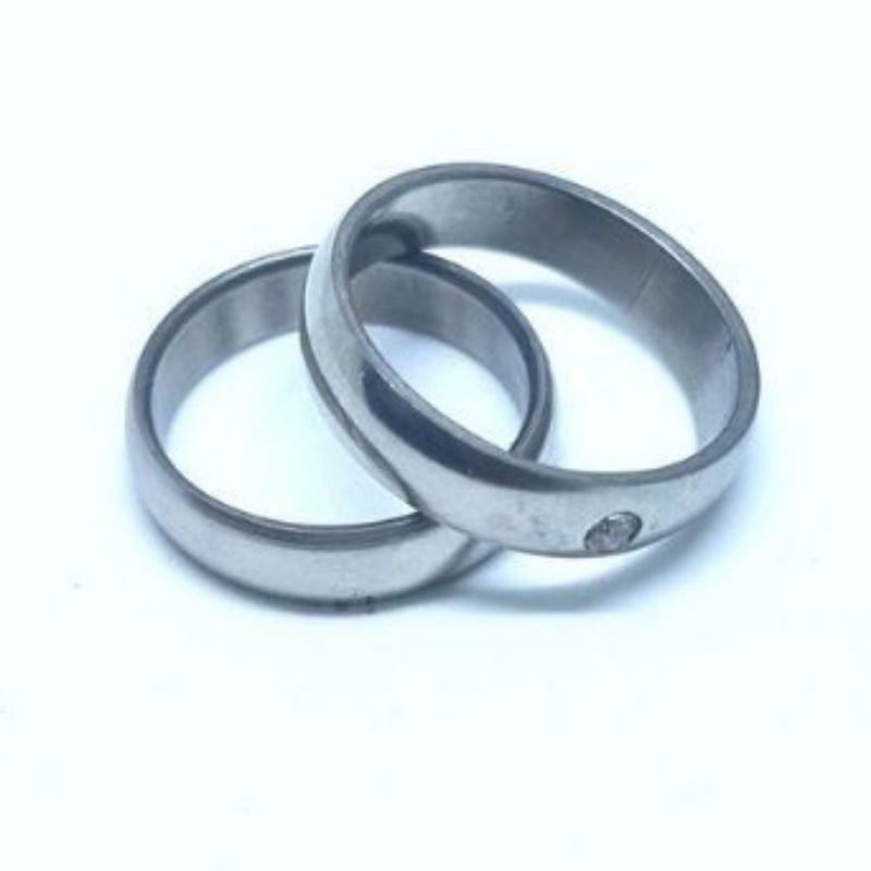 CINCIN TITANIUM cincin cauple cincin titanium anti karat