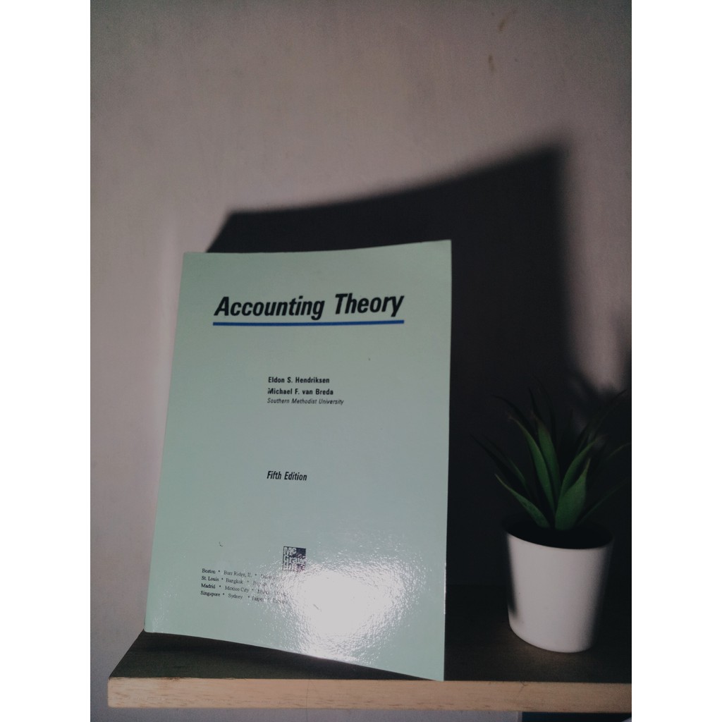 [READY STOCK] Buku Accounting Theory Fifth Edition Eldon S. Hendriksen Mc Graw Hill [TEORI AKUNTANSI