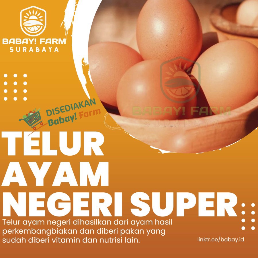 

Telur Ayam Negeri / Telor Negri Super