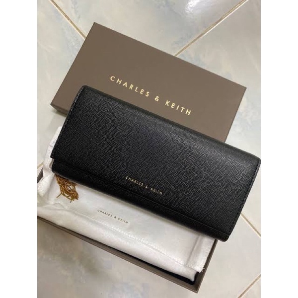 charles & keith envelope long wallet