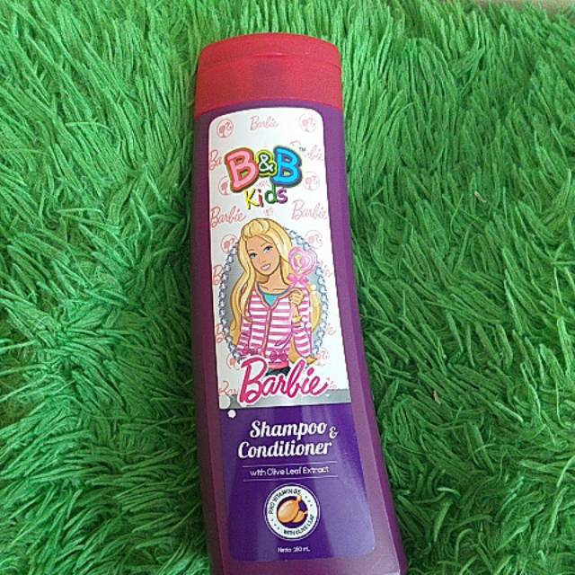 B&B Kids Shampoo and Conditioner Barbie 180mL