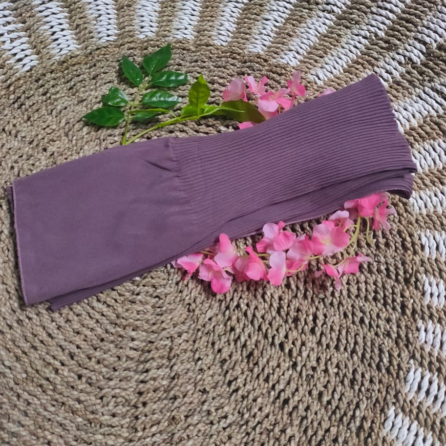 BEST SELLER Pashmina Plisket Premium Quality 75x180 cm Pashmina Plisket Shawl lidi PLEATED SHAWL-lavender