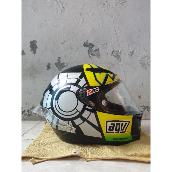AGV CORSA WINTERTEST ROSSI 2012
