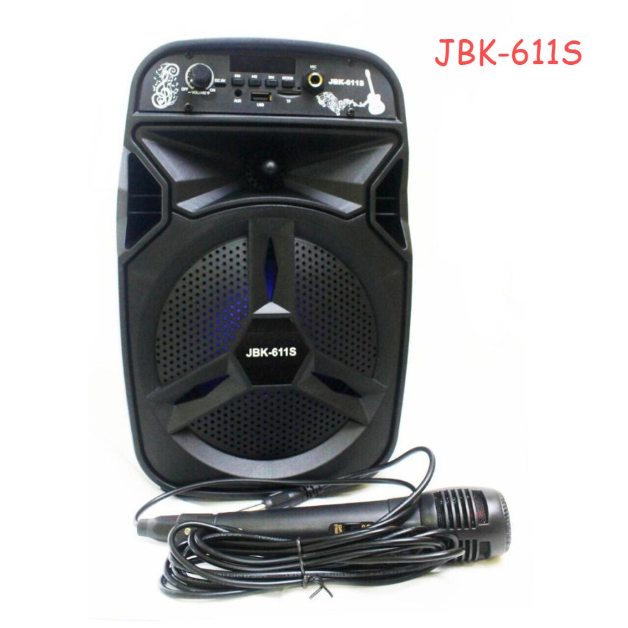 SPEAKER BLUETOOTH+MIC JBK-610S  JBK-611S WIRELESS JBK610/JBK611 SPEAKER KOPER PORTABLE SPEAKER MUSIC BOX BLUETOOTH