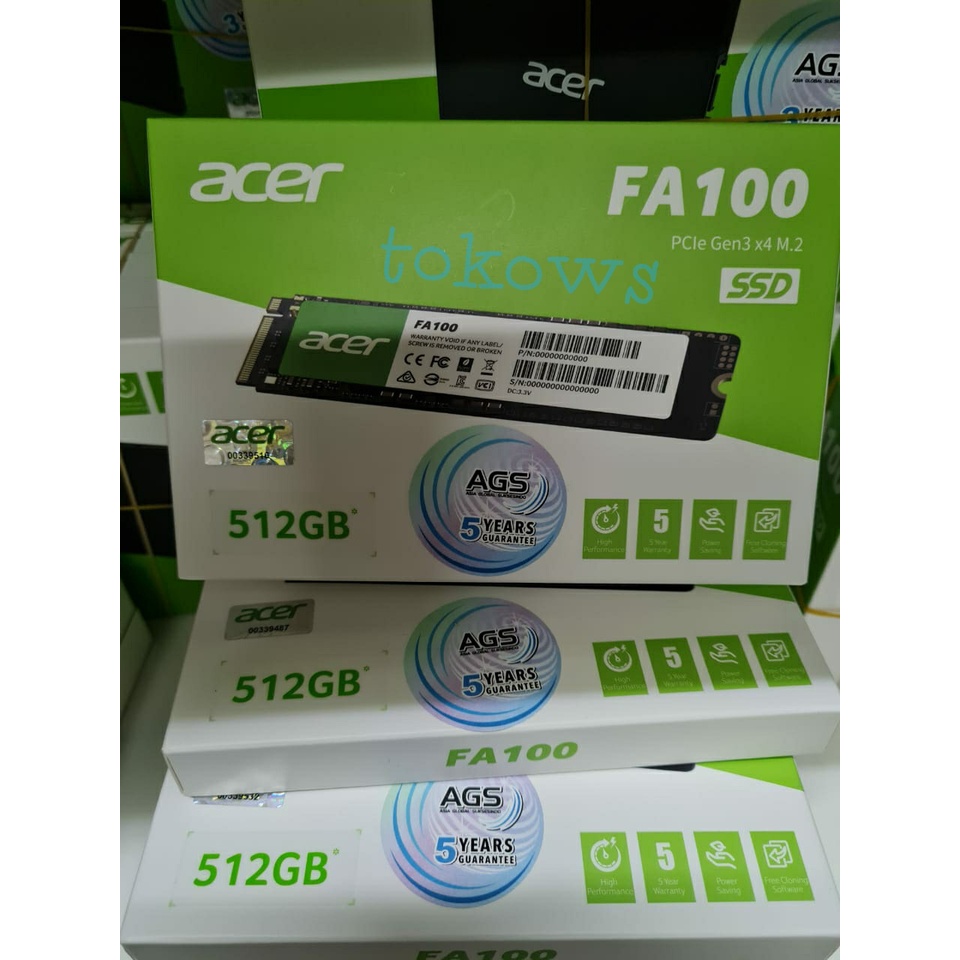 Acer FA100 NVMe PCIe SSD