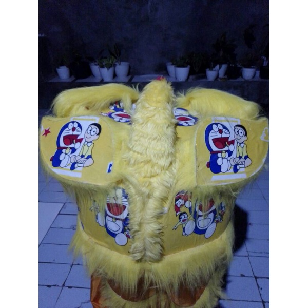 Barongsai karakter doraemon sayap 1,5 meter. ukuran 60x50x45