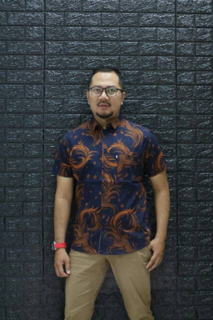 Batik hawai slimfit