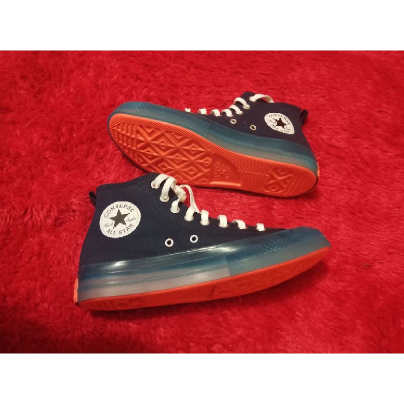 Sepatu Converse CT All Star high obsidian blue size 41 new original distributor resmi PT. MAP