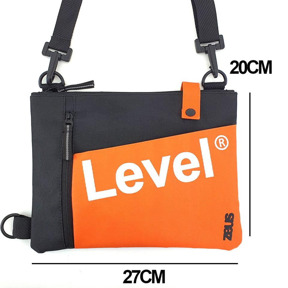 Fashion Tas Selempang Pria Sling Bag Level Zeus