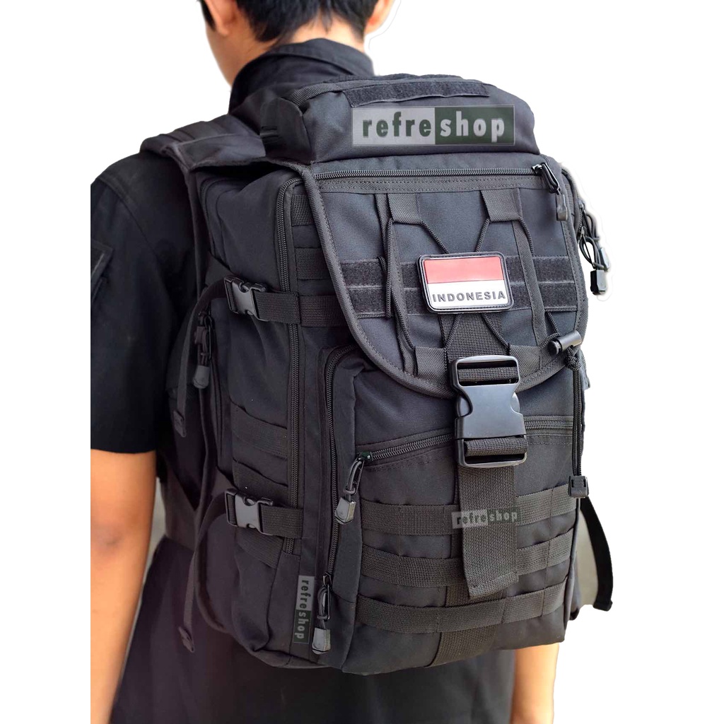 REFRESOP Original PX353 Tas Ransel Army Tactical - Hitam