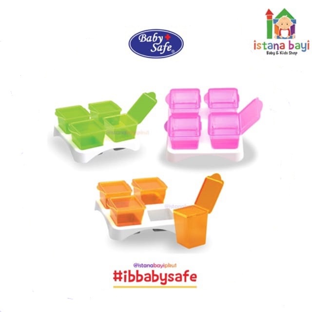 Baby Safe Multi Food Container - Alat Mpasi bayi/baby safe AP009