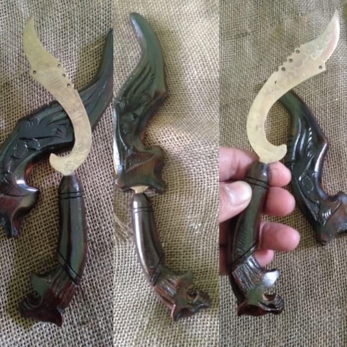 Jual Kujang Kuningan Kecil Ukir Diskon