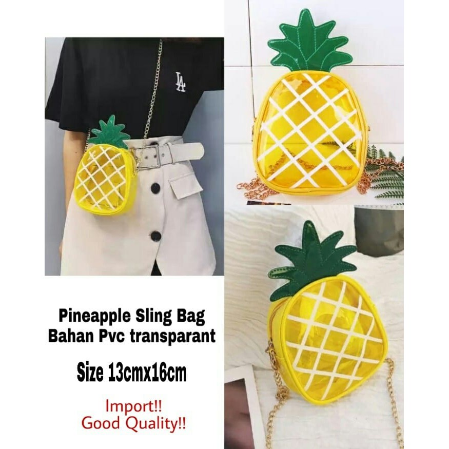 Tas Nanas Tas PINEAPPLE SLING BAG