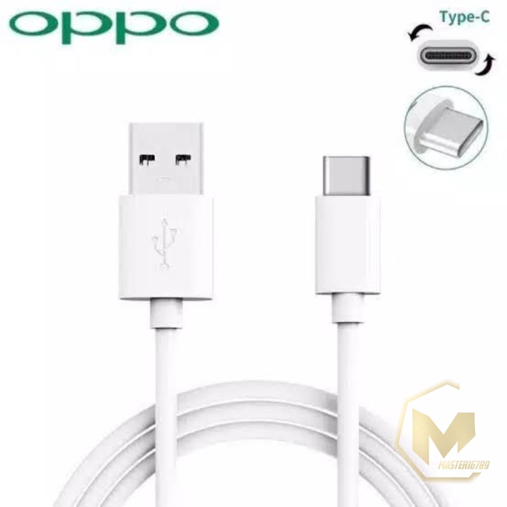 Kabel cable data ORIGINAL ori cabutan oppo 2A tipe c for a52 a53 a92 Reno4 Reno3 Reno2f a5 2020 A9 2020 MA3076