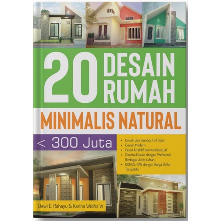 BUKU DESAIN BANGUNAN / 20 Desain Rumah Minimalis / ORIGINAL