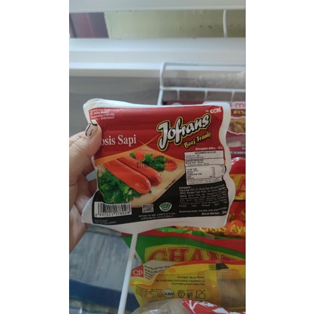 

Jofran sosis sapi isi 10