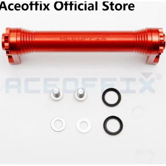 Aceoffix Extender Easy Wheel Brompton Extension Easy Wheel Brompton Pikes 3Sixty Merah