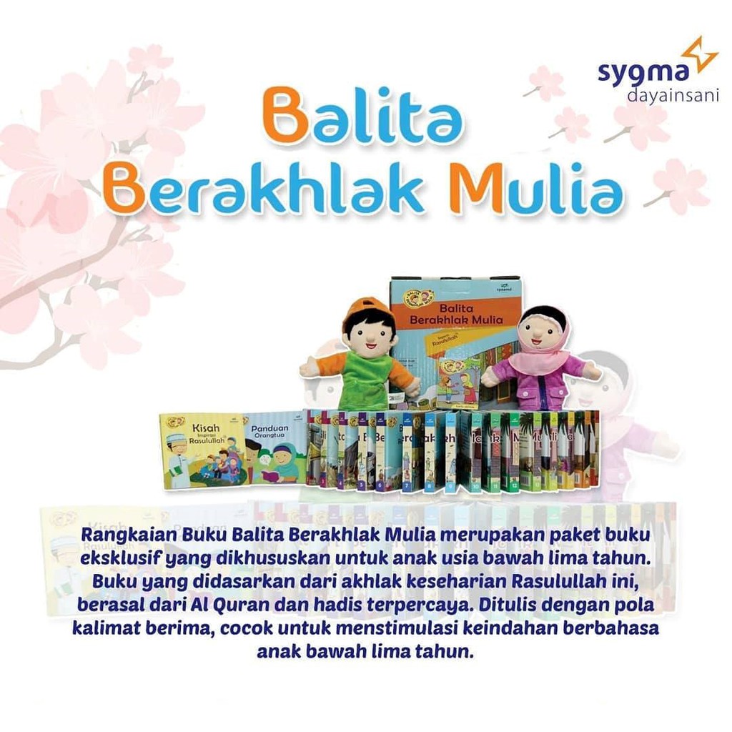 Paket Buku Anak Balita Berakhlak Mulia