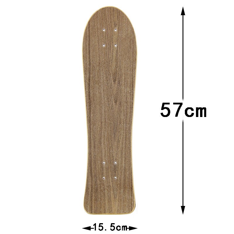 101cm /73CM /57CM skateboard deck Papan Ikan deck cruiser deck Dek skateboard Elektrik deck cruiser deck penny board maples deck Pasir Bening