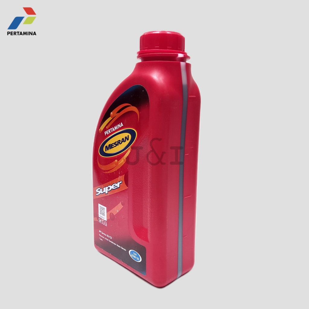 Oli Pertamina Mesran Super API SG/CD SAE 20W-50 1 Liter