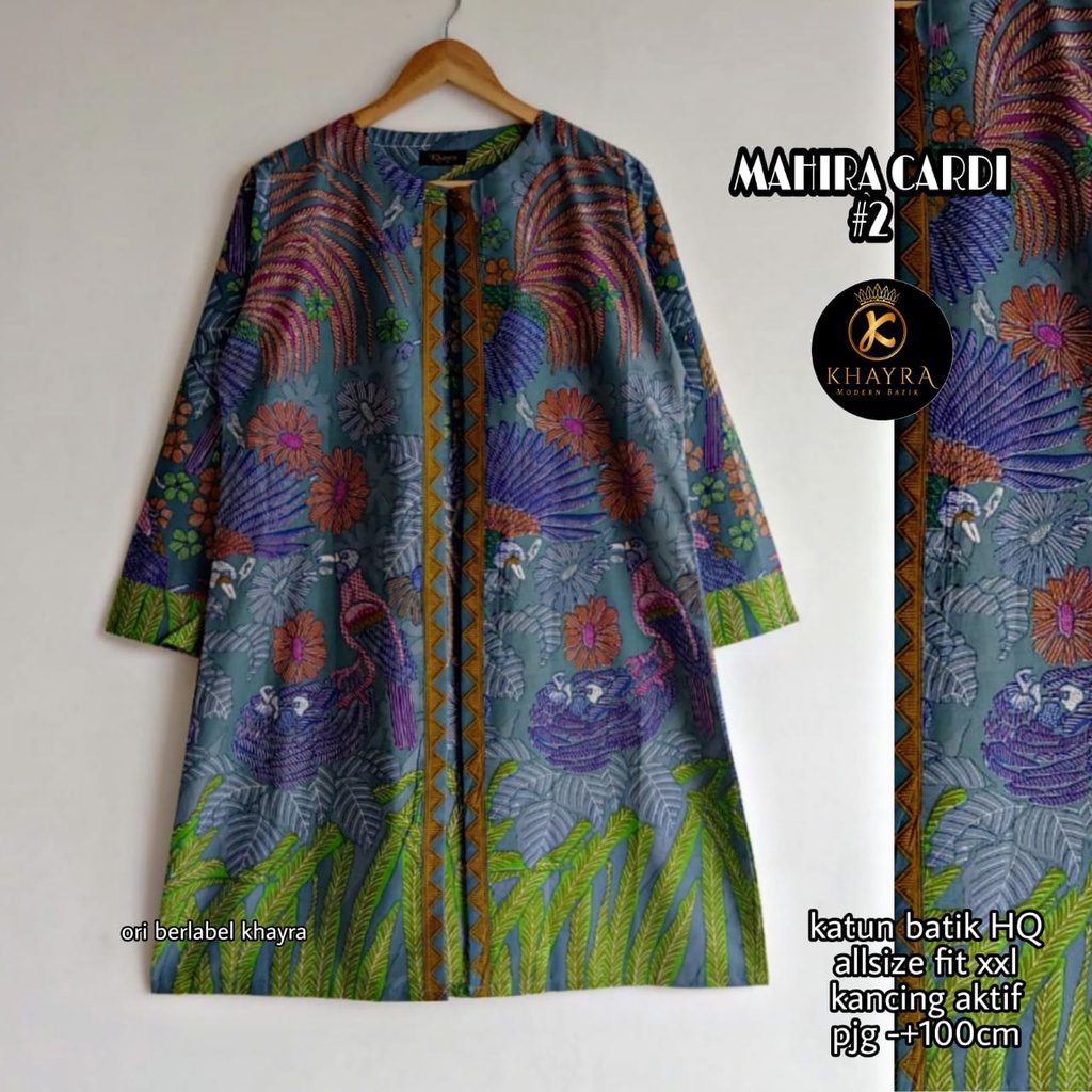 Mahira cardi batik solo