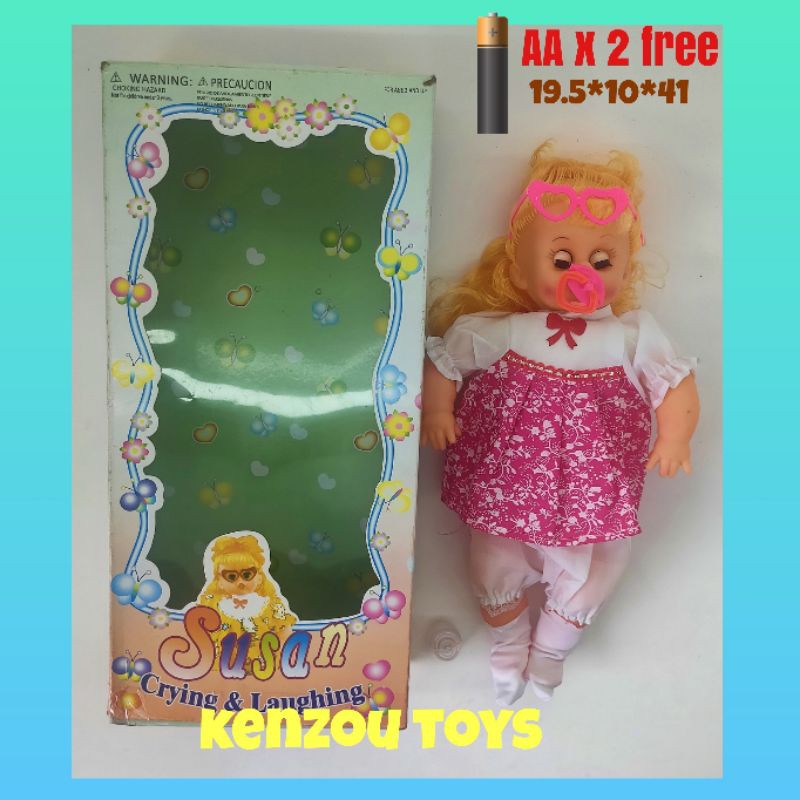 boneka susan tertawa dan nangis