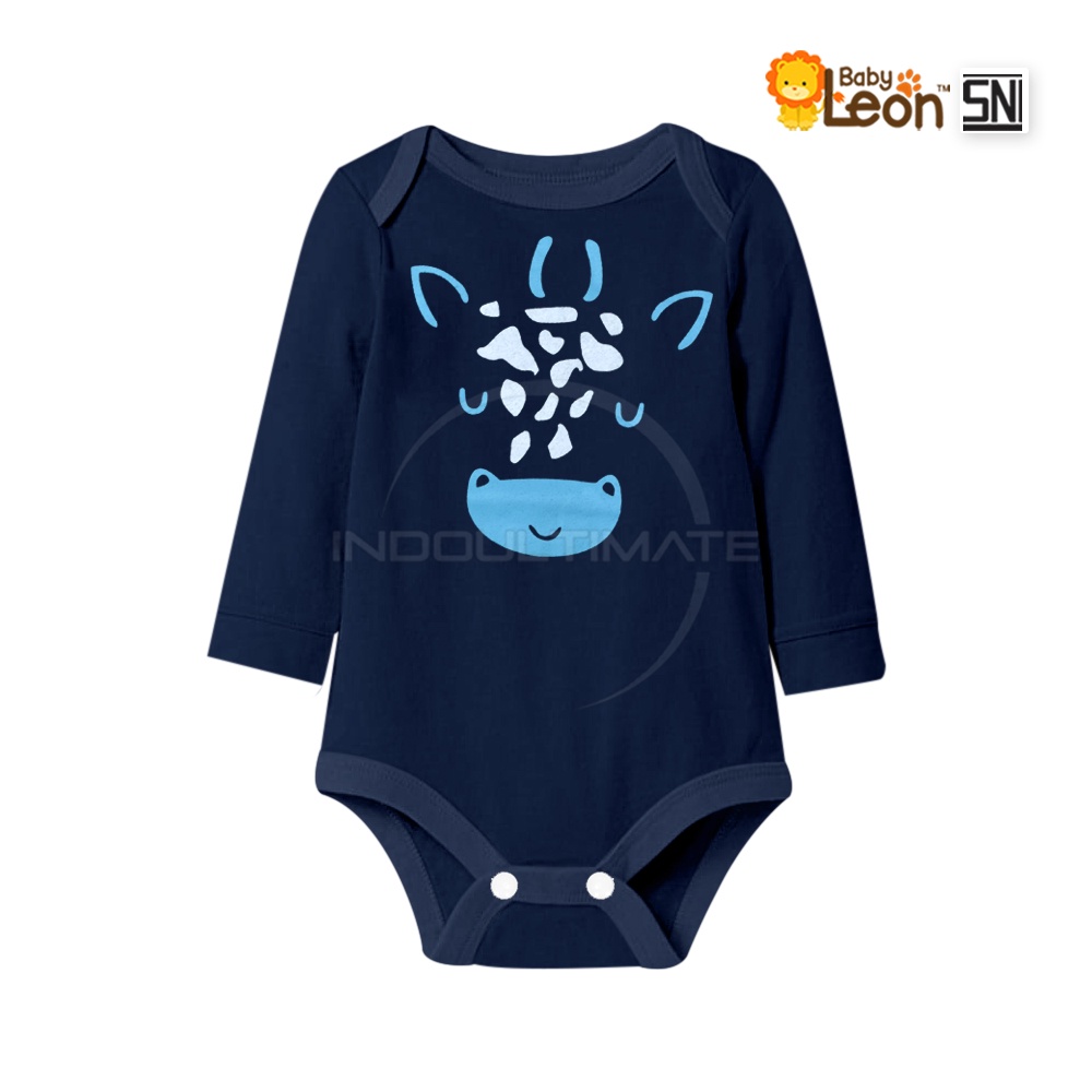 Jumpsuit Bayi Jumper Bayi BC-025SK Baby Leon Seri Animal Face Laki Laki Perempuan Lengan Panjang BABY LEON Jumpsuit Anak Balita Baby BodySuit Baju Bayi baru Lahir Perlengkapan Bayi Baru Lahir