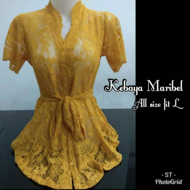 MARIBEL SERIES KEBAYA SOFIA LENGAN PENDEK LACE