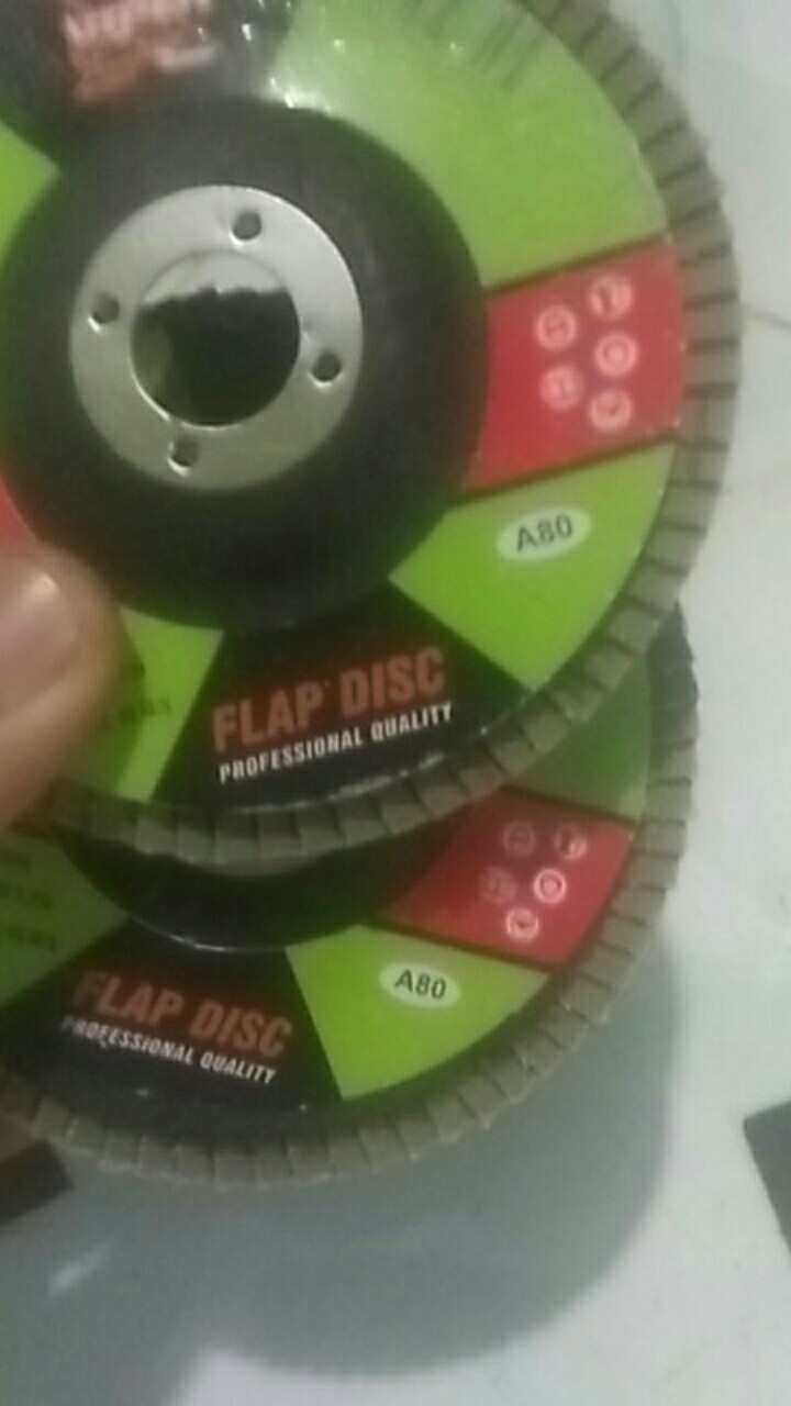 Amplas Tumpuk Susun A80-240  / Amplas Besi / Flap Disc