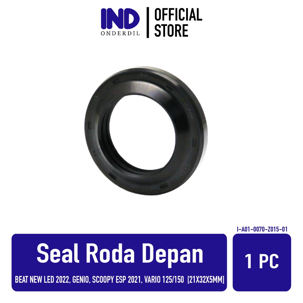 IND Odnderdil Oil-Seal-Sil Dust-Debu As-Laher-Laker-Bearing-Bering Roda Depan Beat New LED 2020-Spor