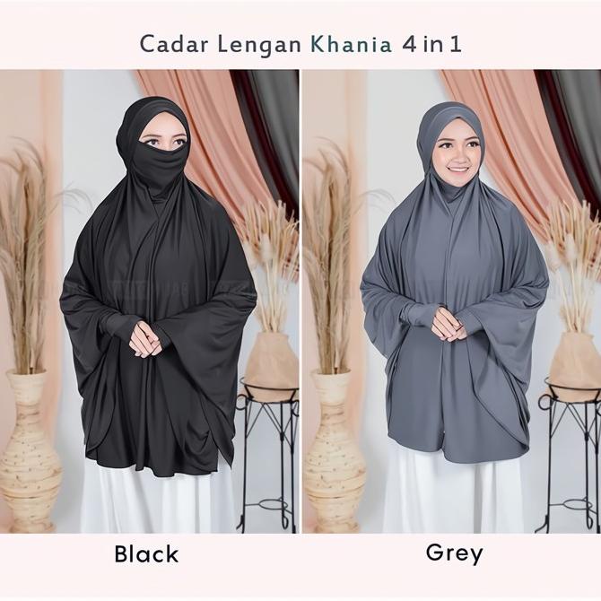 Jilbab Lengan Hijab Tangan Bergo Lengan Jilbab Lengan Panjang Khania