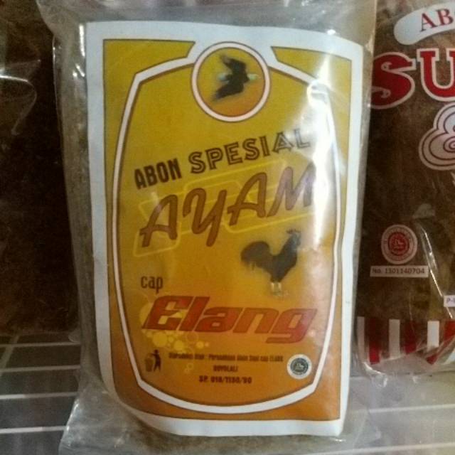 

Abon AYAM spesial Elang 250 gr