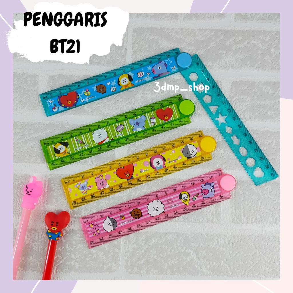 Penggaris Lipat 30cm BT21