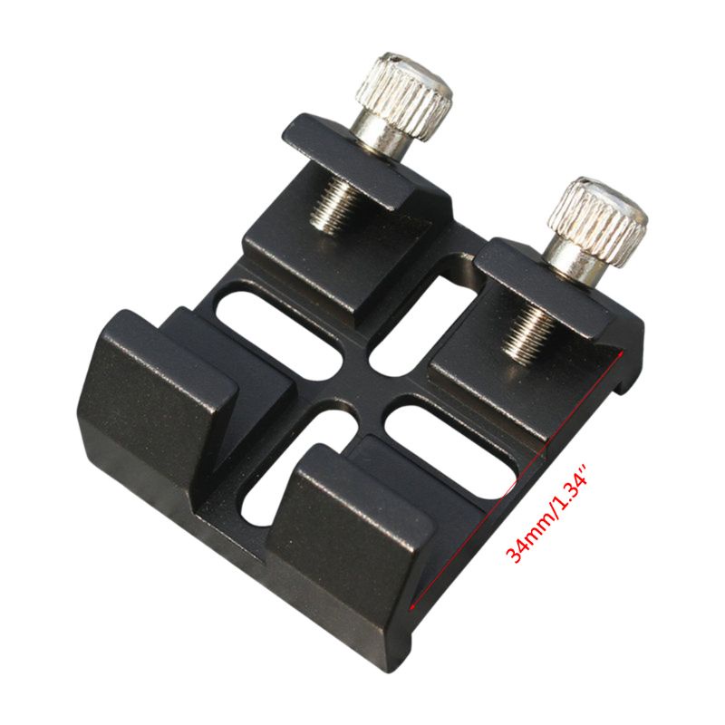 Btsg Universal Dovetail Base for Finder Scope Braket Dudukan Finderscope Optik Untuk Pemasangan Finder Scope