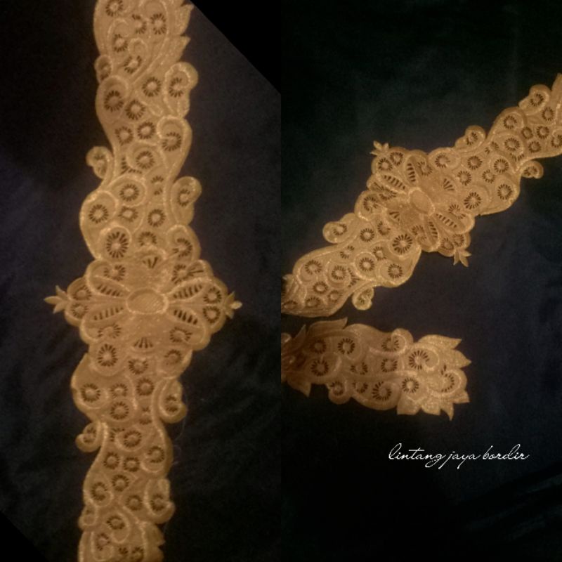 bordir sabuk obi aksesories costum tari/ pakaia adat/ obi kebaya