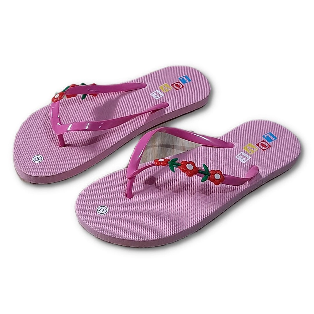 Sandal jepit spon wanita