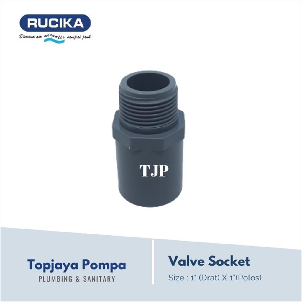 VALVE SOCKET AW RUCIKA 1&quot;