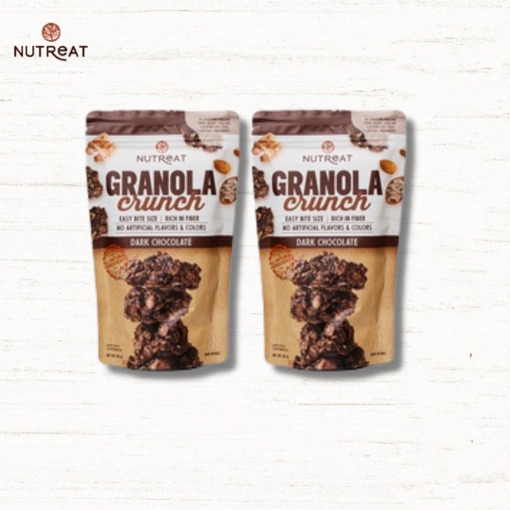 

Twin Pack Nutreat Granola Crunch - Dark Chocolate (100gr x 2pcs)