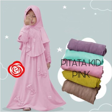 Gamis Anak Perempuan 3-10tahun 3tahun 4tahun 5tahun 6tahun 7tahun 8tahun 9tahun 10tahun Pink Fanta