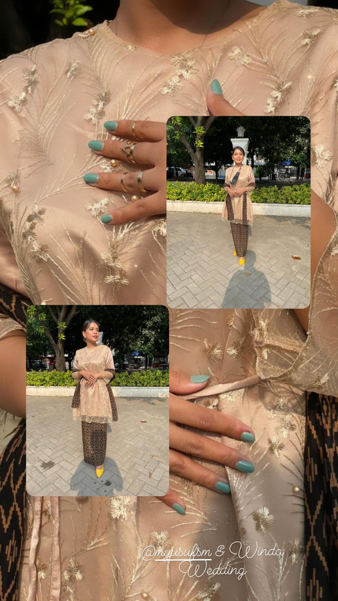 Maura Couple - Sania Ruffle Batik Couple Ori Ndoro Jowi Dnt Garansi Termurah Shopee - Batik Couple