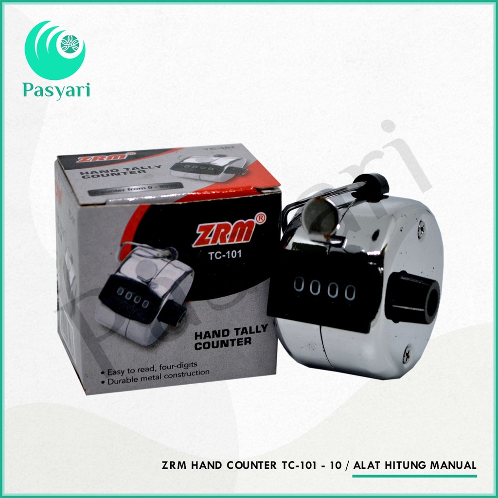 

Zrm Hand Counter Tc-101 - 10 / Alat Hitung Manual