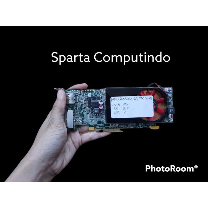 VGA Card Amd Radeon R7 200 series 2048 MB 128 Bit DDR 3 Murah Berkualitas