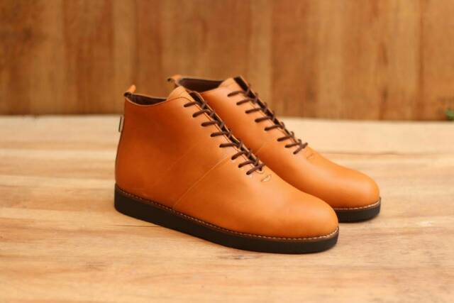 SEPATU BOOTS FULL KULIT ASLI CEVANY MULLINS ORIGINAL