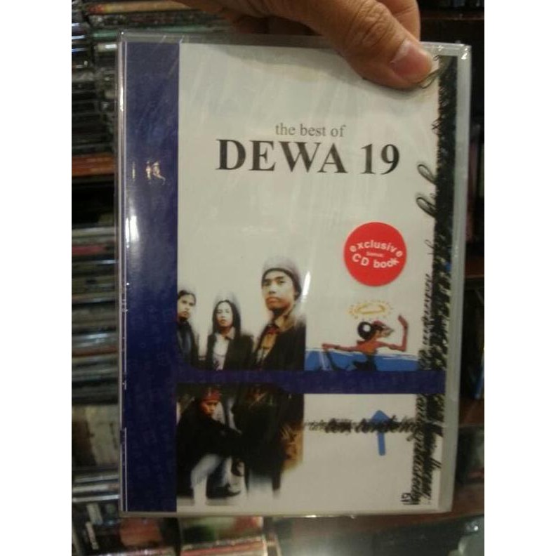 DVD ORIGINAL DEWA 19 - THE BEST OF BONUS CD DAN BOOK