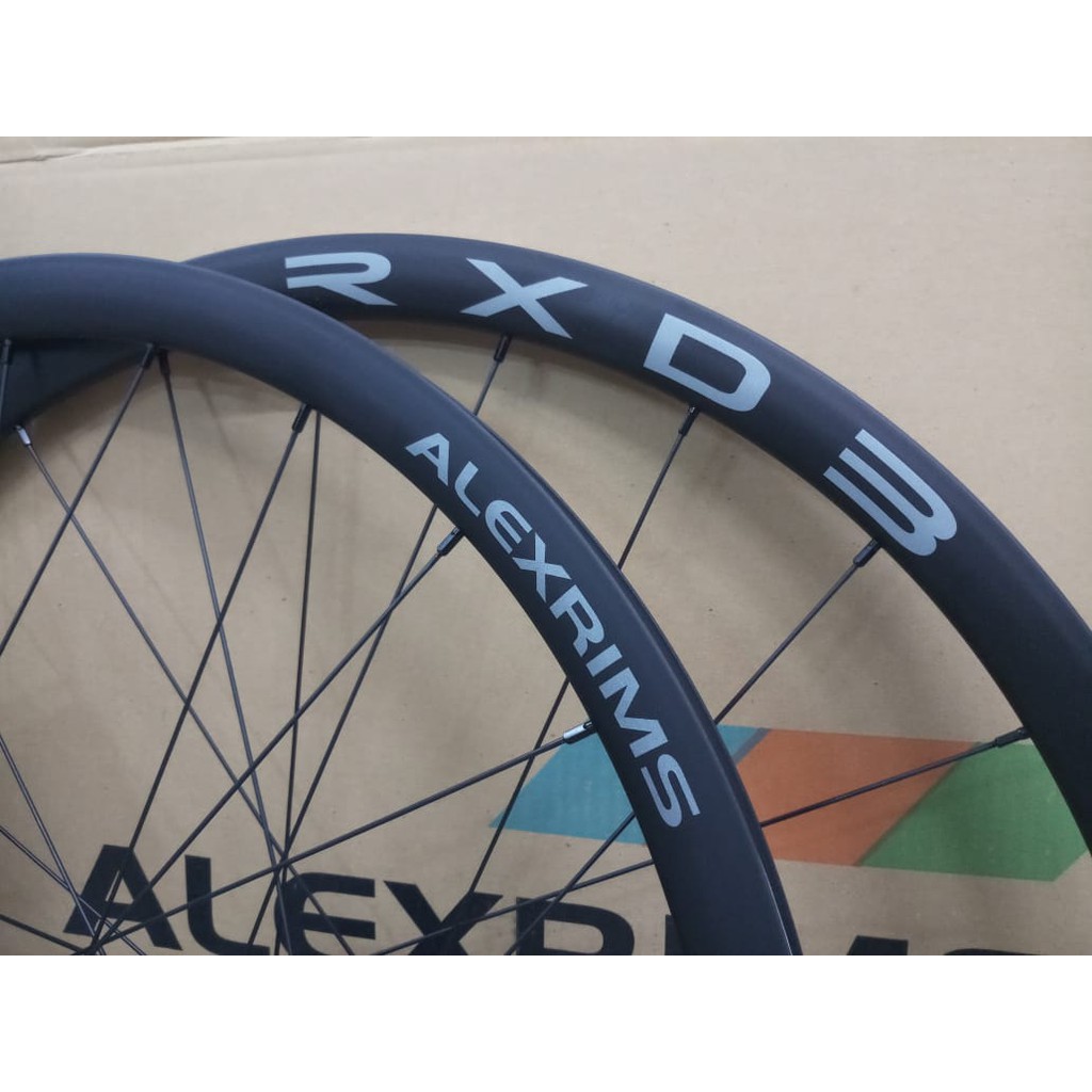 Wheelset Alexrims RXD3 Roadbike 700c Disc Brake