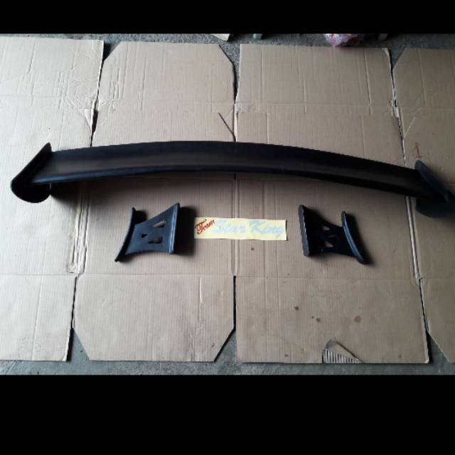 Spoiler sedan gt wing sayap 1 tingkat universal